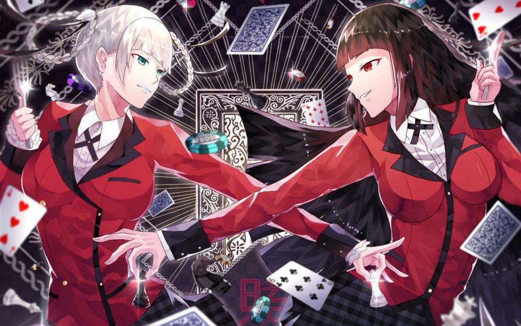 Fondo De Pantalla De X De Kakegurui Kirari Momobami Yumeko