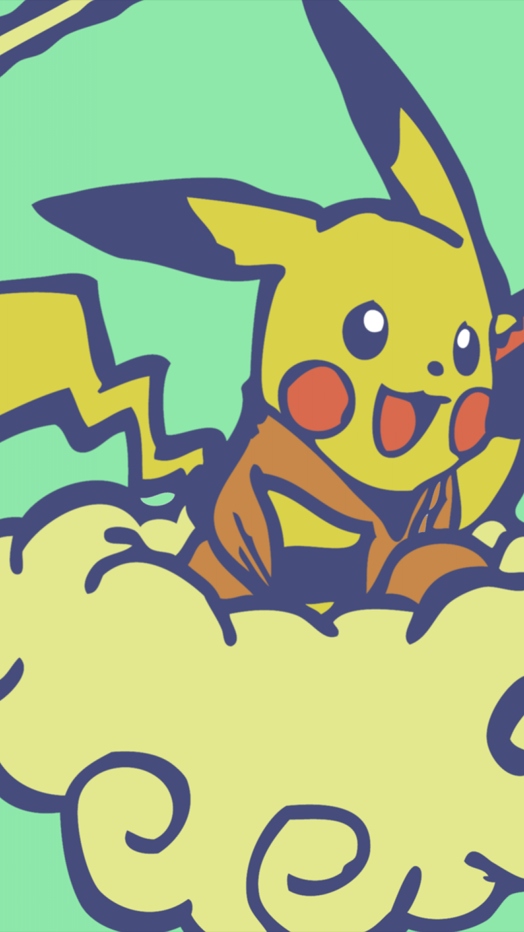 1080x19 Pokemon Iphone Wallpaper De Kawaii Kawaii Pikachu Todo Fondos