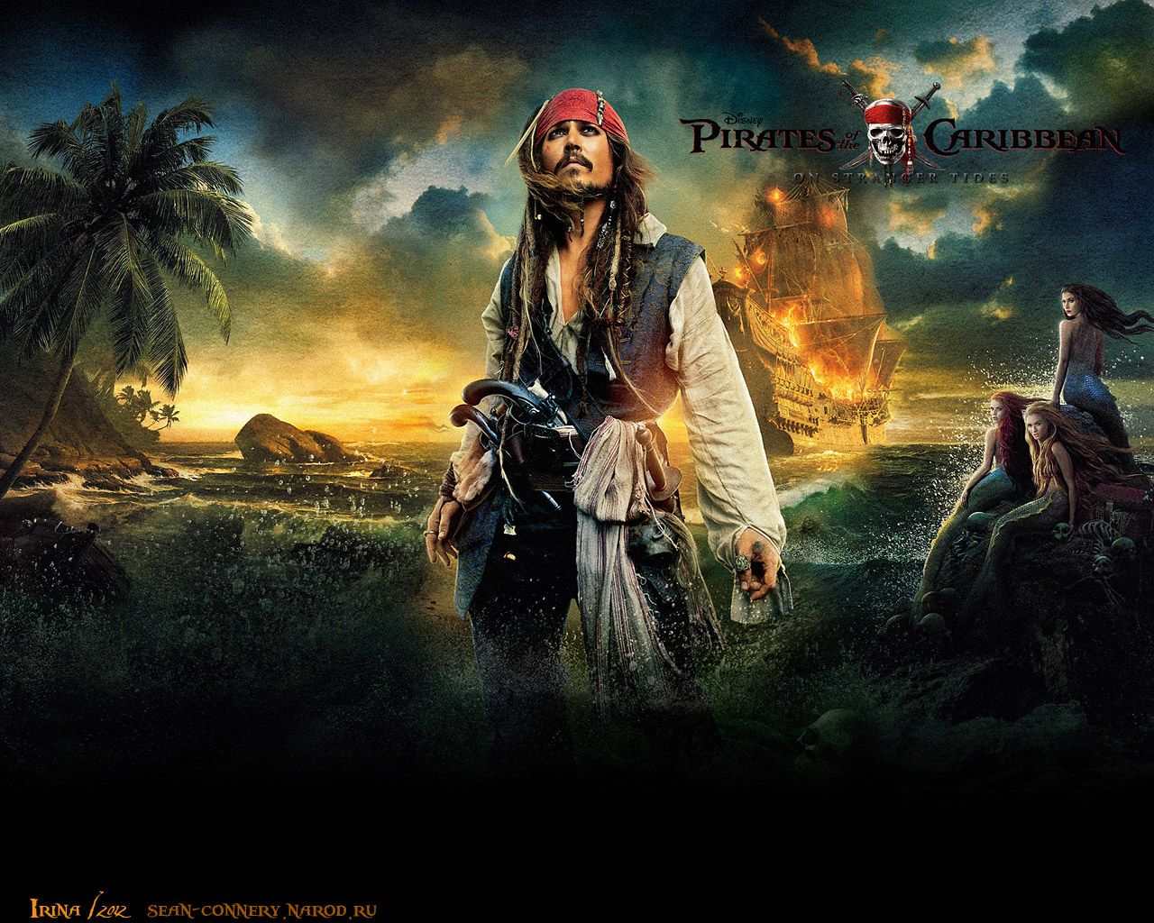 x POTC Fondo de pantalla Pirati Dei Caraibi Wallpaper de Películas Piratas