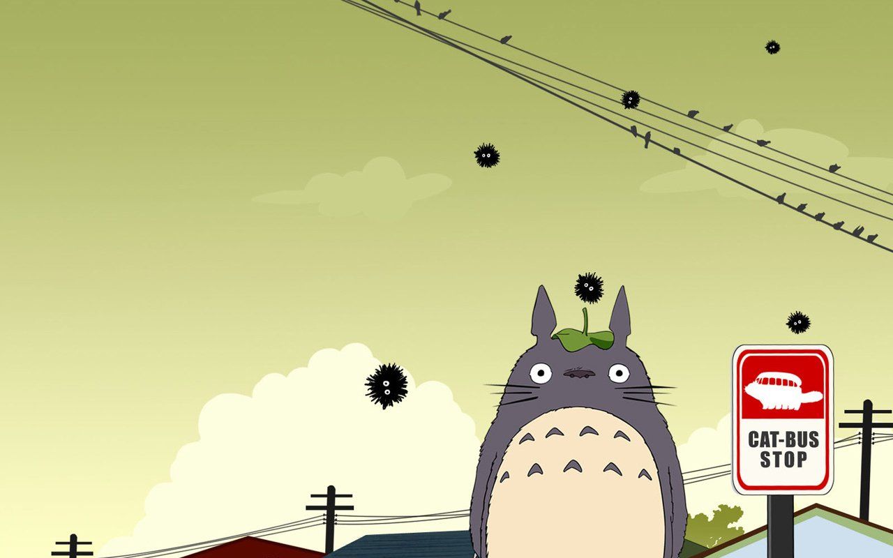 1280x800 Mi Vecino Totoro Hd Wallpaper E Imagen De Fondo Fondo De Pantalla De Kawaii Kawaii Totoro Todo Fondos