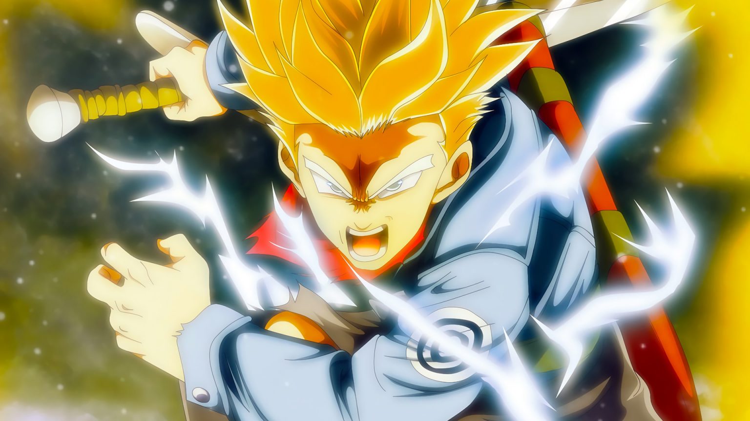 1920x1080 Future Trunks Super Saiyan Dragon Ba Fondo De Pantalla De Anime Trunks Todo Fondos 1087