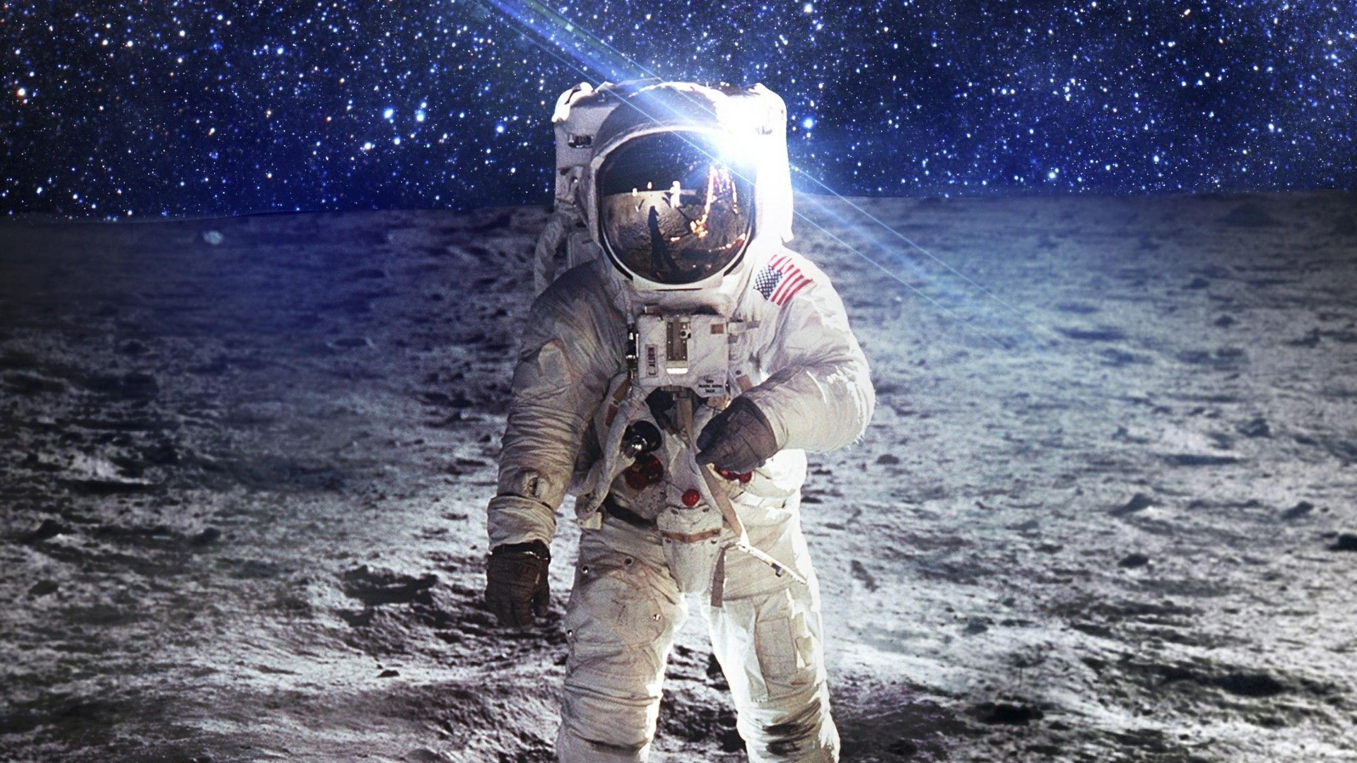 1920x1080 astronauta en el fondo de pantalla de la luna. Fondo de pantalla  Estudio 10 de Astronauta - Todo fondos
