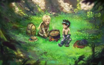 Anime Made In Abyss Lyza (Made in Abyss) Torka (Made in Abyss) Fondo de  Pantalla