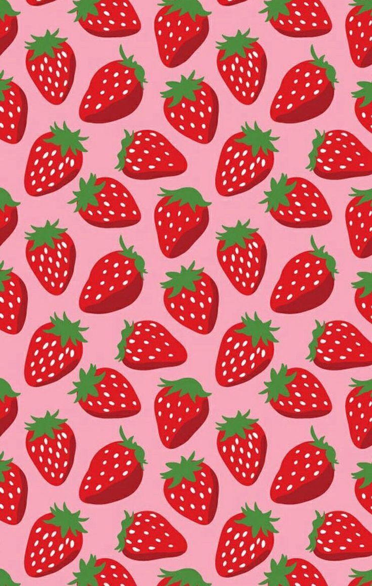 736x1161 La mejor imagen de fondo de pantalla de fresa. Fresas de fruta  kawaii, Kawaii - Todo fondos