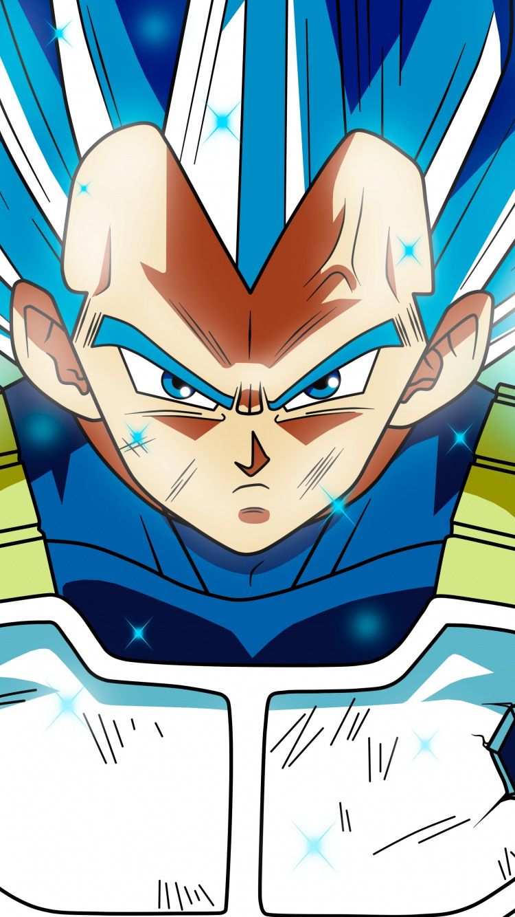 750x1334 Descargar 750x1334 Wallpaper Vegeta, Full Power, Super Saiyan