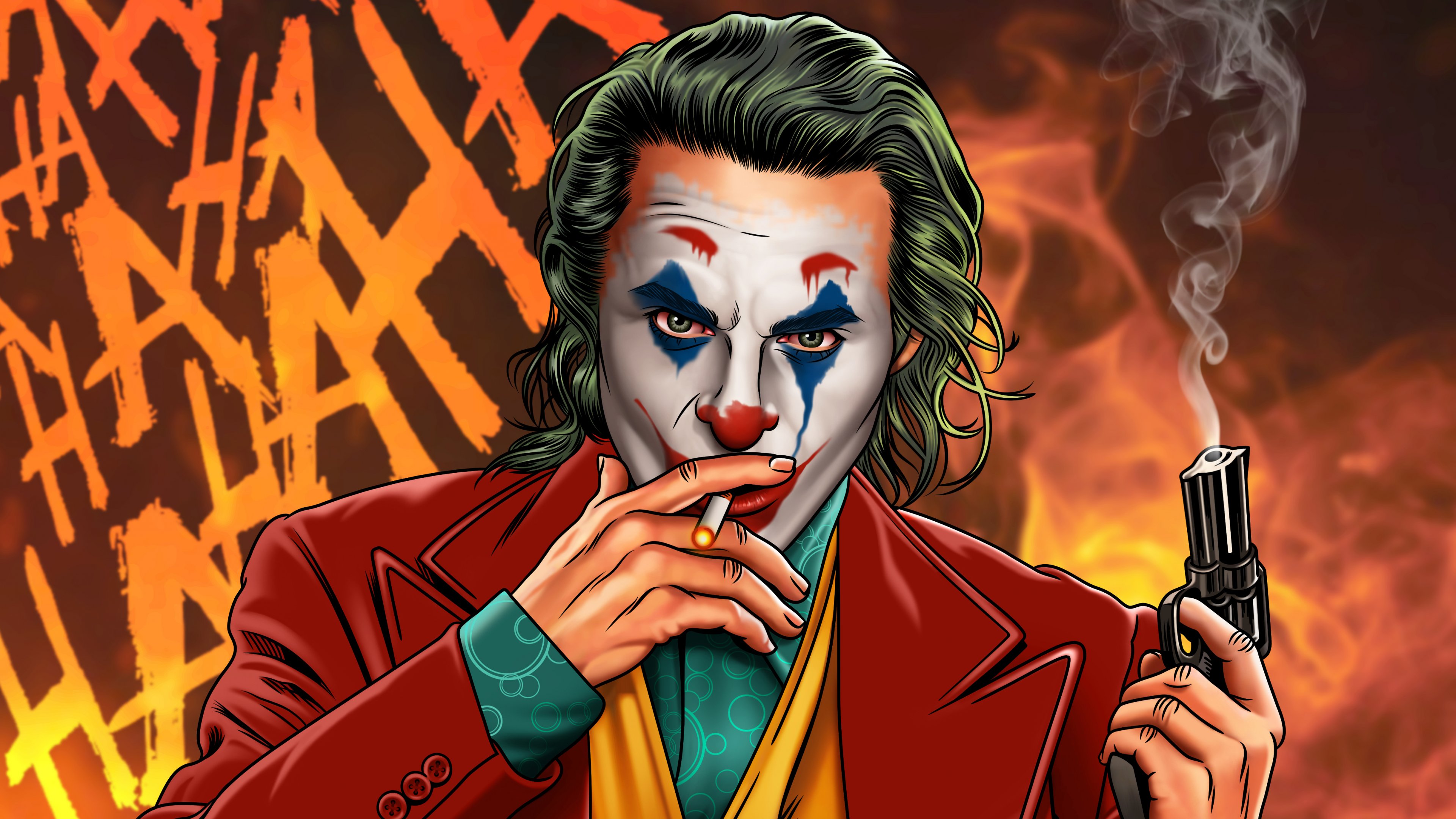 Fondo De Pantalla Del Joker Dibujo Hd De Joker Películas Todo Fondos